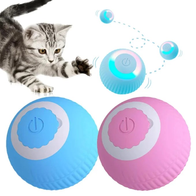 Pelota Automatica Para Gatos